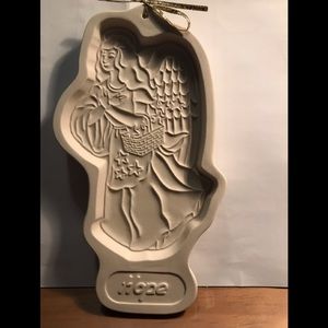 1994 Longaberger angel series cookie mold